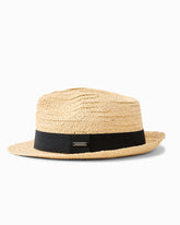 Men's Fedora Palm Springs Raffia Hat - Natural