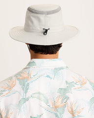 Mid-Brim Idaho Packable Hat - Light Grey