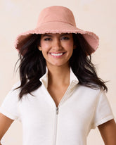Bay Floppy Hat - Dusty Pink