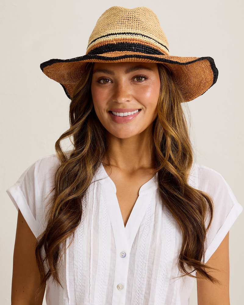 Cabarita Raffia Cowboy Hat - Natural