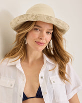 Noosa Packable Hat - Latte