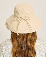 Noosa Upturn Packable Hat - Natural