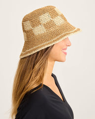 Suffolk Packable Bucket Hat - Chai