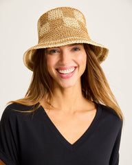 Suffolk Packable Bucket Hat - Chai