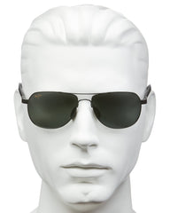 Guardrails Sunglasses by Maui Jim - Gloss Black