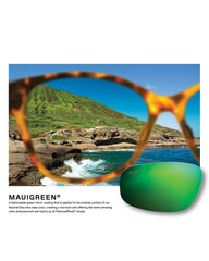 Kōwelo Sunglasses by Maui Jim - Maui Green