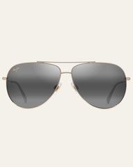 Hau'oli X-Large Sunglasses by Maui Jim - Grey