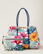 Large Everyday Tote - Multi Flowers