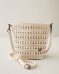 Camrose Cutout Crossbody Bag - White