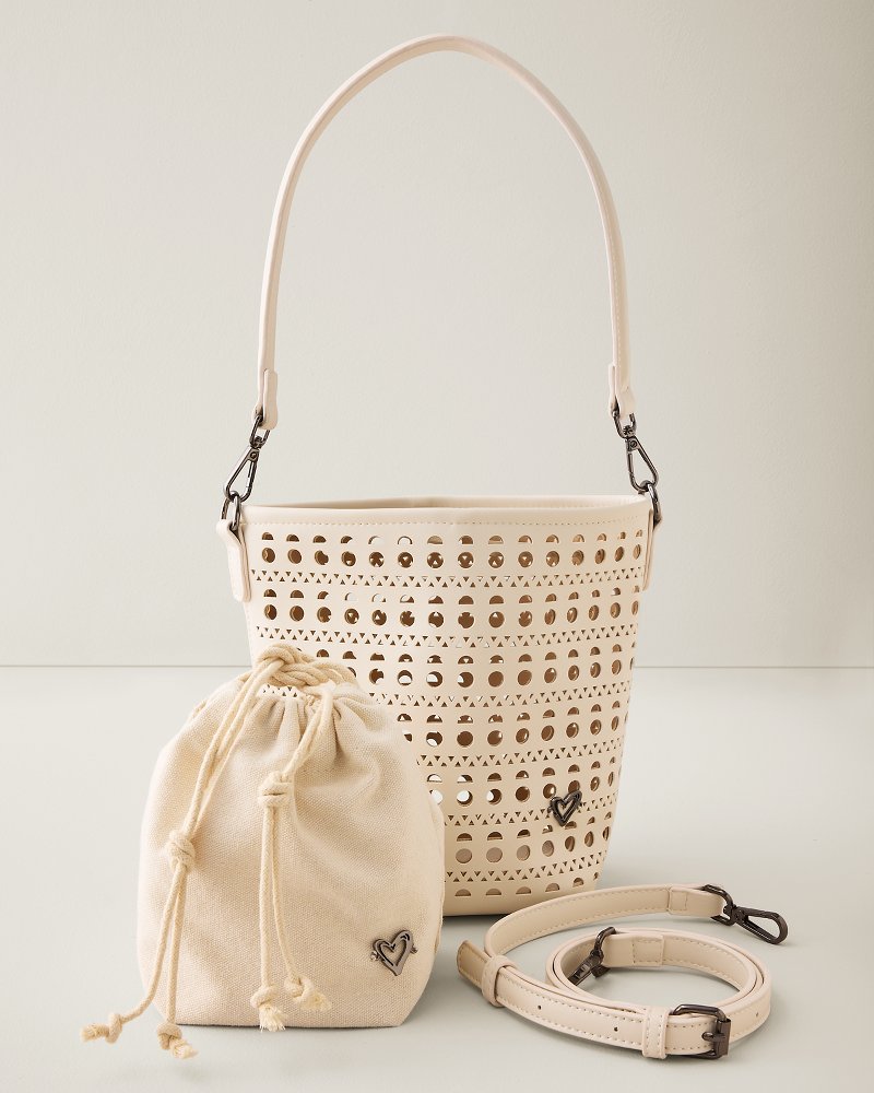 Camrose Cutout Crossbody Bag - White