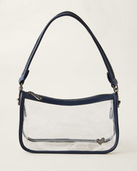 Granville Clear Crossbody Bag - Navy