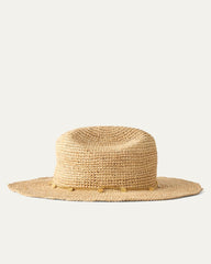 Raffia Cattleman's Cowboy Hat - Natural
