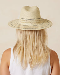 Ibiza Packable Hat - Neutral Stripe