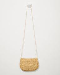 5-in-1 Raffia Belt Bag - Natural