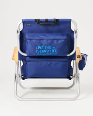 Tommy Bahama Ocean Marlin Deluxe Backpack Beach Chair - Navy