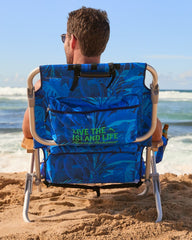Tommy Bahama Ocean Palm Deluxe Backpack Beach Chair - Multicolor