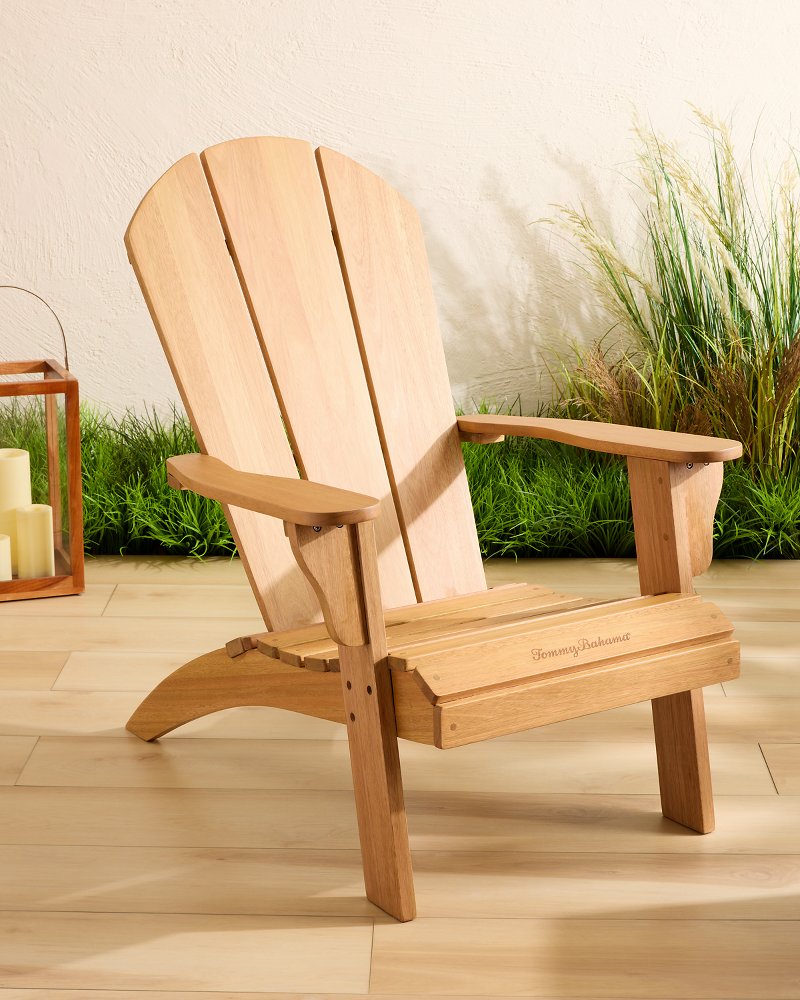 Tommy Bahama All-Season Natural Wood Adirondack Chair - Natural