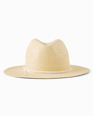 Classic Packable Travel Hat - Natural/White