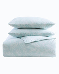 Art of Palms 3-Piece King Comforter Set - Blue