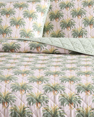 Santiago Reversible 2-Piece Twin Quilt Set - Pink