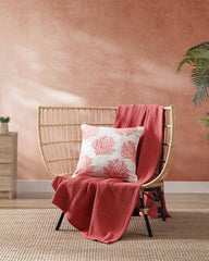 Coral Island Decorative Pillow - Coral