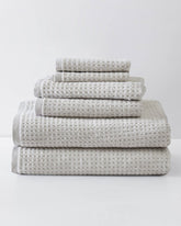 Northern Pacific 6-Piece Bath Towel Set - Grey