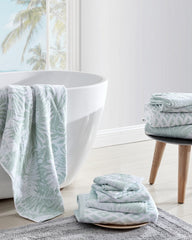 Lago Palm 6-Piece Bath Towel Set - Green