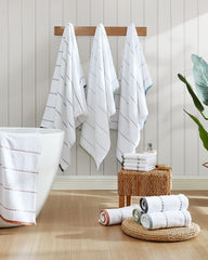 Ridley Clay 3-Piece Bath Towel Set - Clay