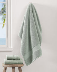 Island Estate Long Branch 3-Piece Bath Towel Set - Sage Green