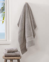 Island Estate Long Branch 3-Piece Bath Towel Set - Grey