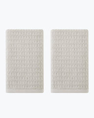Northern Pacific 2-Piece Hand Towel Set - Brown