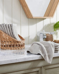 Northern Pacific 12-Piece Wash Towel Set - Grey