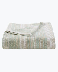 Sandy Shore King Blanket - Green