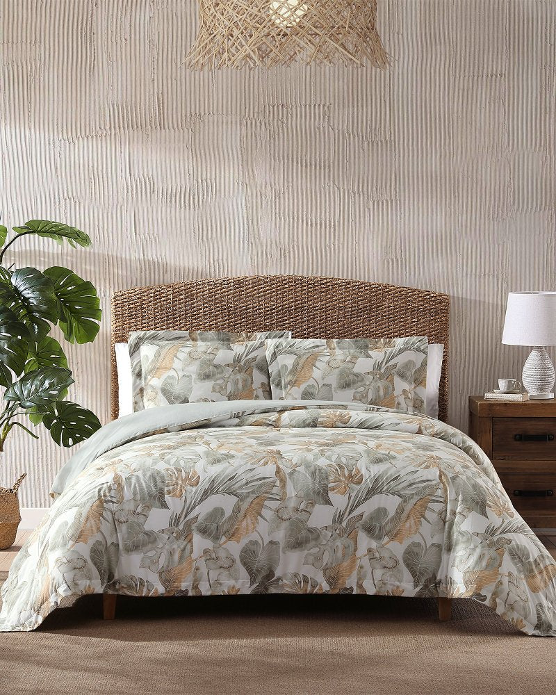 Raw Coast 3-Piece King Duvet Set - Green