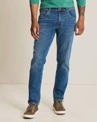 Indigo Palms Jeans - Med Indigo Wash