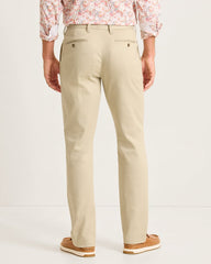 Bayview Herringbone Pants - Khaki Sands