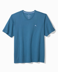 New Bali Skyline V-Neck T-Shirt - Dutch Blue