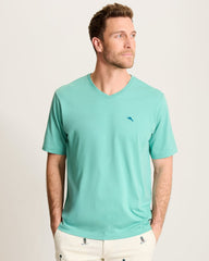 New Bali Skyline V-Neck T-Shirt - Azure Water