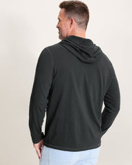 Bali Beach Long-Sleeve Hoodie - Black