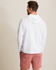 Bali Beach Long-Sleeve Hoodie - White