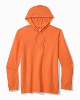 Bali Beach Long-Sleeve Hoodie - Dusty Orange