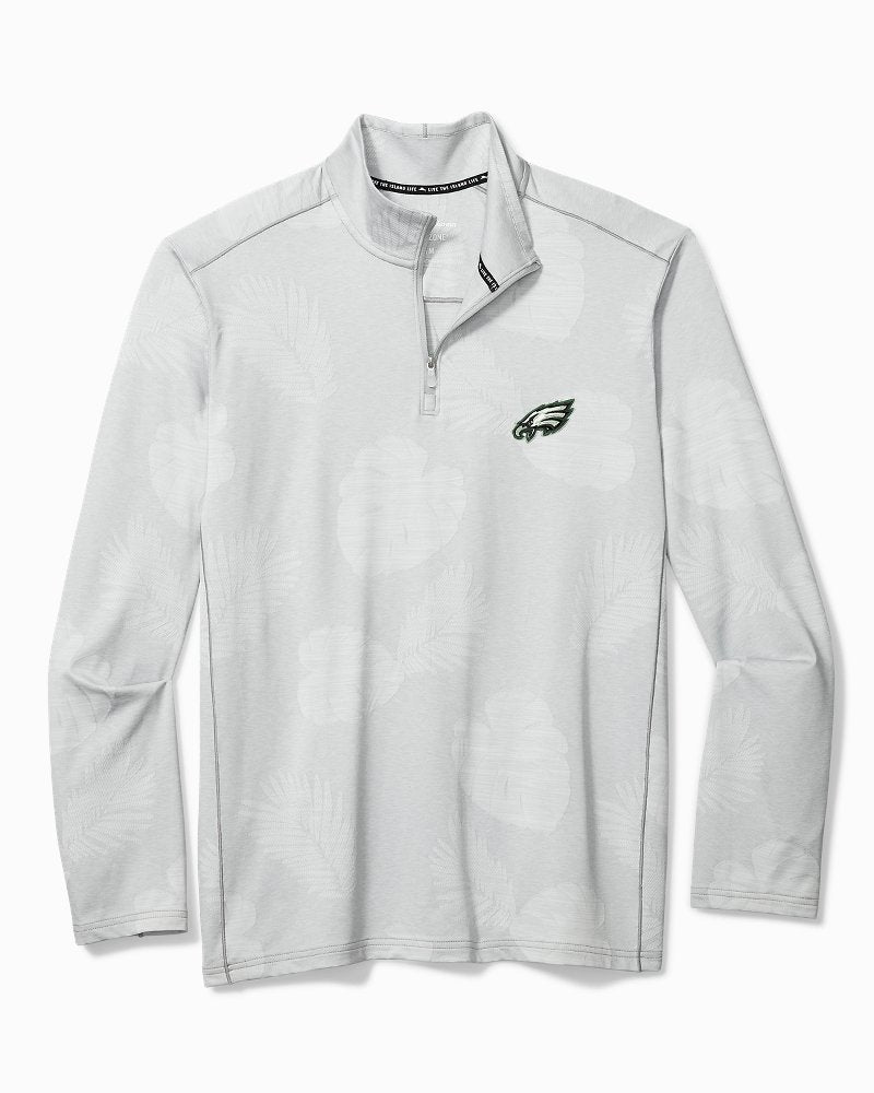 NFL Delray Frond Half-Zip IslandZone Sweatshirt - philadelphia_eagles