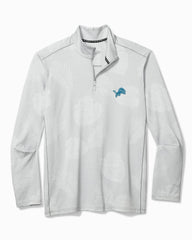 NFL Delray Frond Half-Zip IslandZone Sweatshirt - detroit_lions