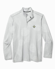 NFL Delray Frond Half-Zip IslandZone Sweatshirt - new_orleans_saints