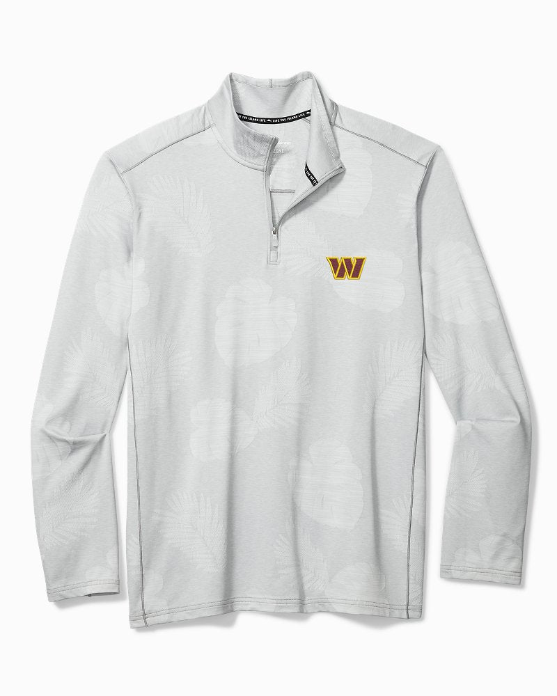 NFL Delray Frond Half-Zip IslandZone Sweatshirt - washington_commanders