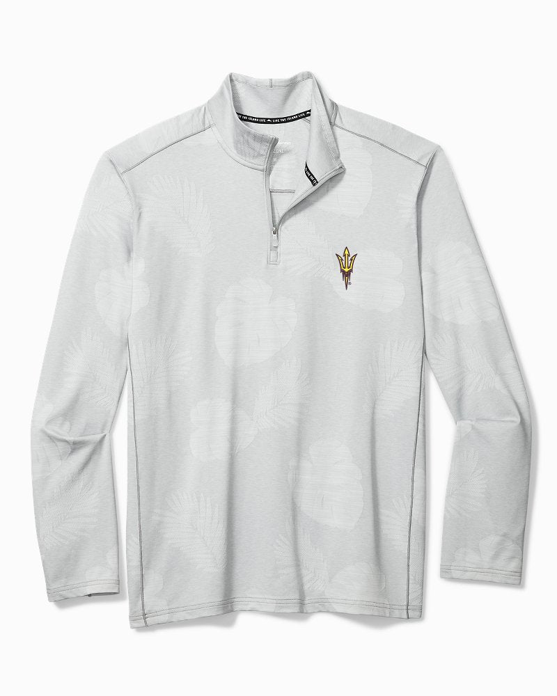 Collegiate Delray Frond Half-Zip IslandZone Sweatshirt - arizona_state