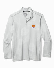 Collegiate Delray Frond Half-Zip IslandZone Sweatshirt - Clemson