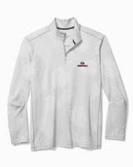 Collegiate Delray Frond Half-Zip IslandZone Sweatshirt - Georgia
