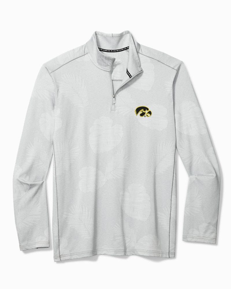 Collegiate Delray Frond Half-Zip IslandZone Sweatshirt - iowa