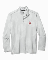 Collegiate Delray Frond Half-Zip IslandZone Sweatshirt - Oklahoma